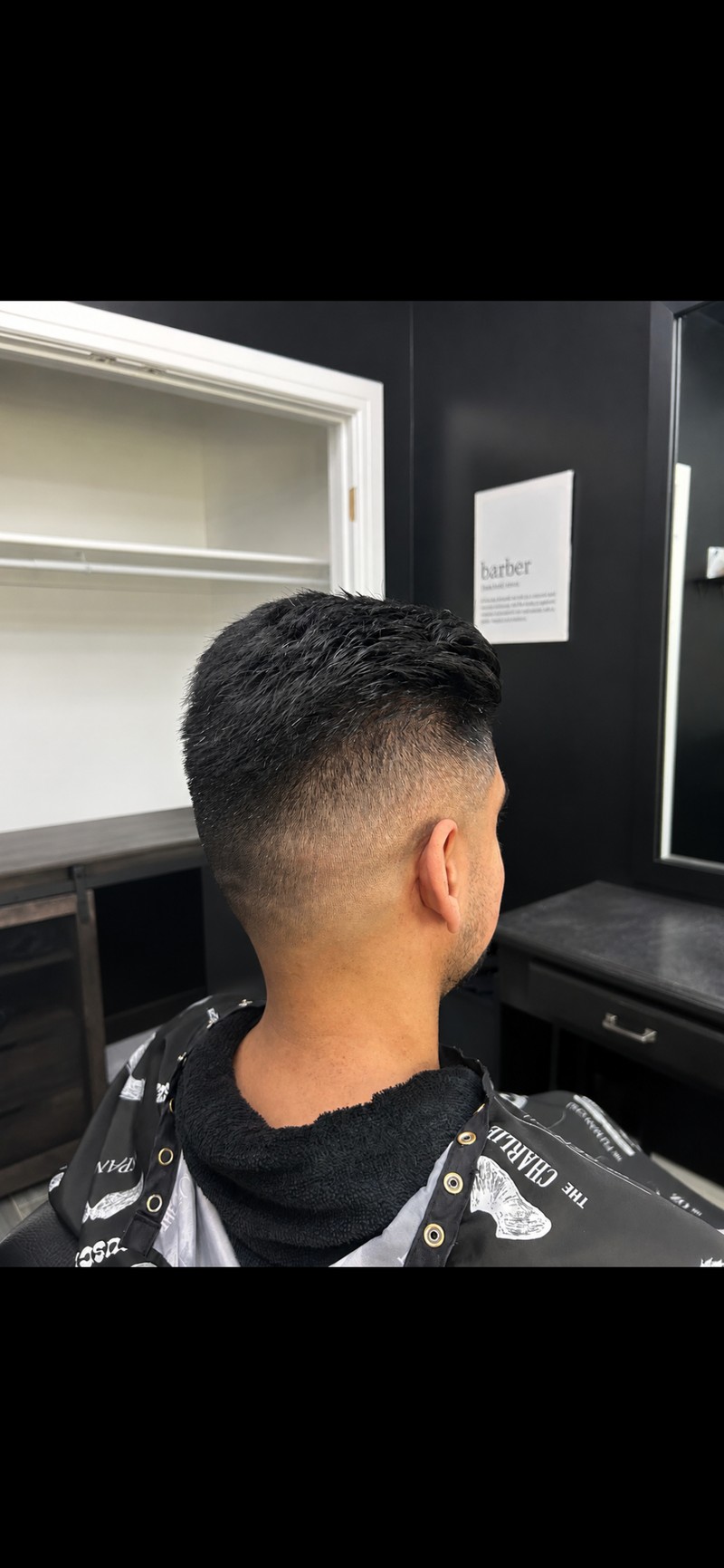 Barber Benson — finished cut